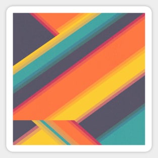 Retro Abstract 2 Sticker